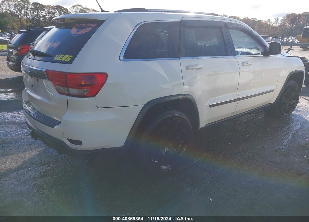 2011 JEEP GRAND CHEROKEE LAREDO VIN: 1J4RR4GG4BC545668