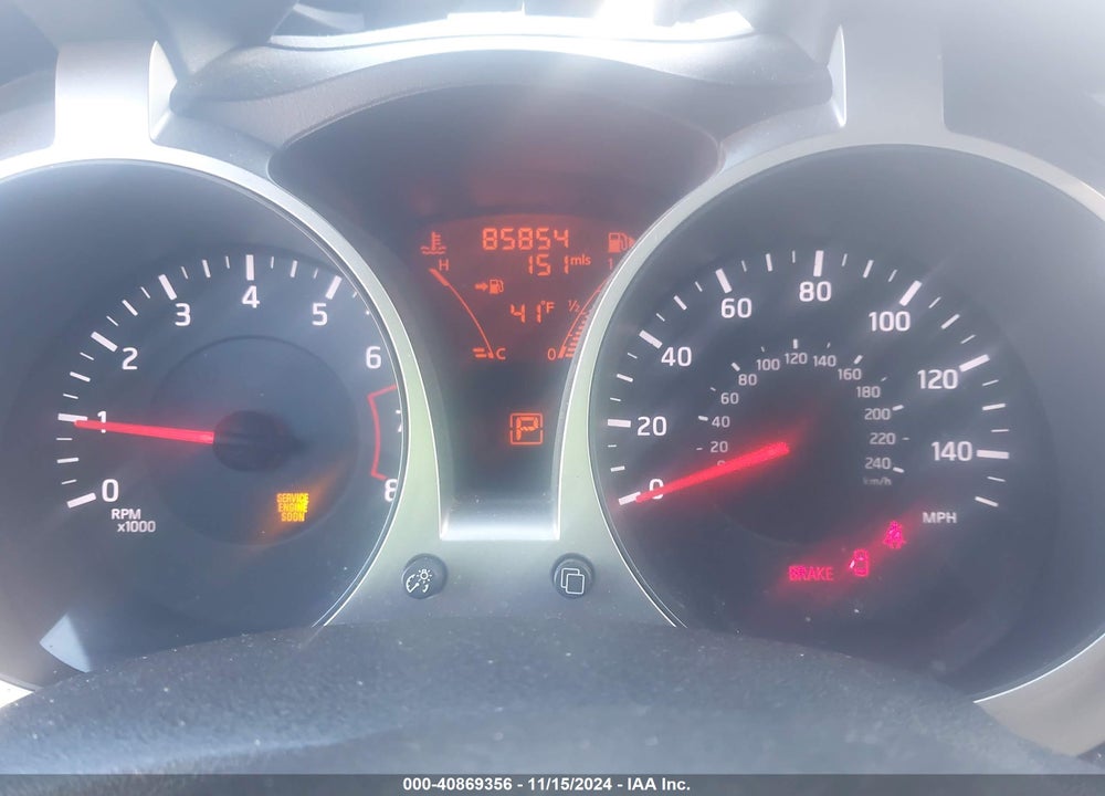 2011 NISSAN JUKE SL VIN: JN8AF5MV1BT025792