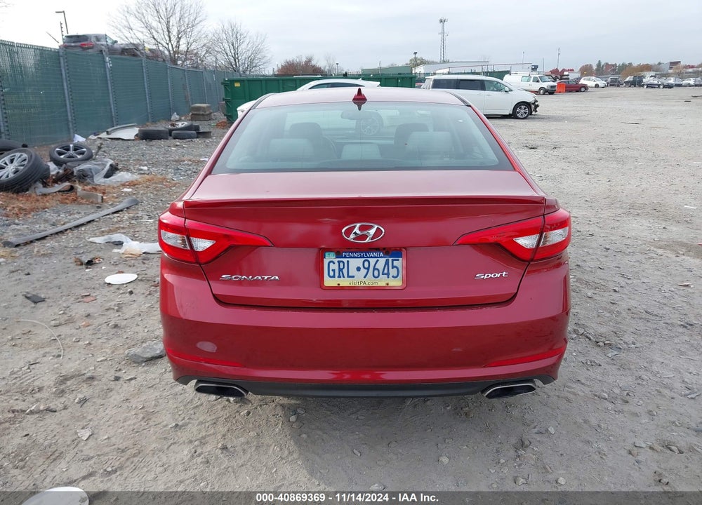 2016 HYUNDAI SONATA SPORT VIN: 5NPE34AF8GH346737