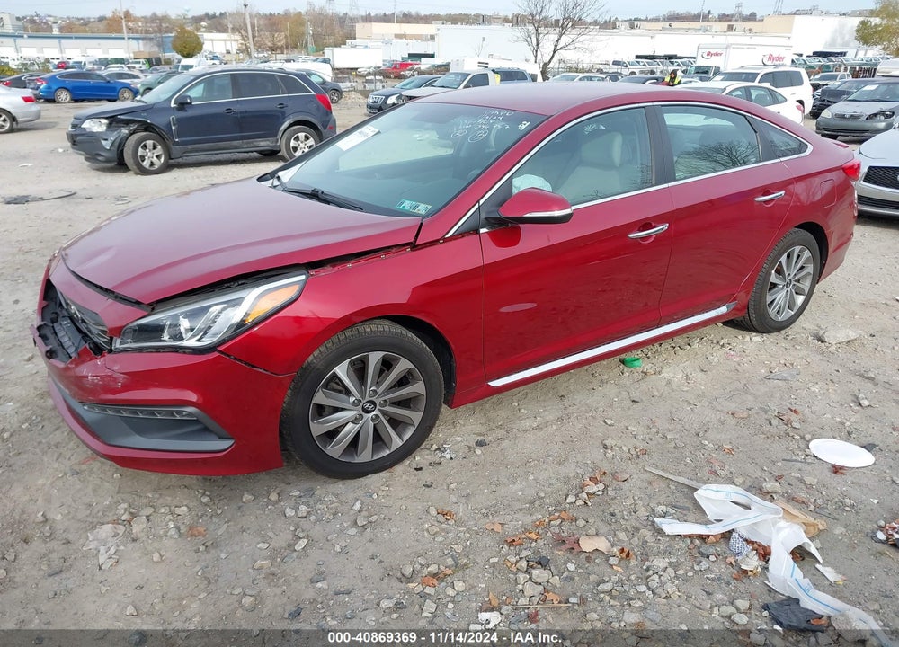 2016 HYUNDAI SONATA SPORT VIN: 5NPE34AF8GH346737