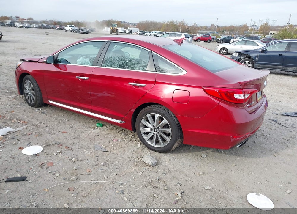 2016 HYUNDAI SONATA SPORT VIN: 5NPE34AF8GH346737