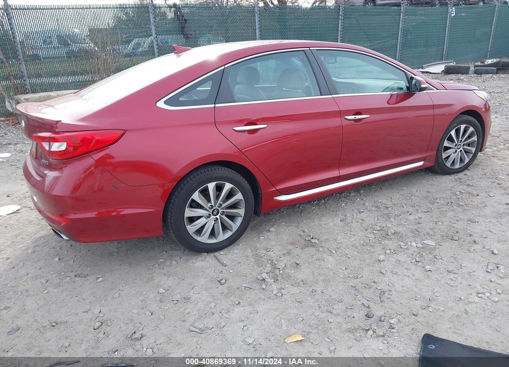 2016 HYUNDAI SONATA SPORT VIN: 5NPE34AF8GH346737
