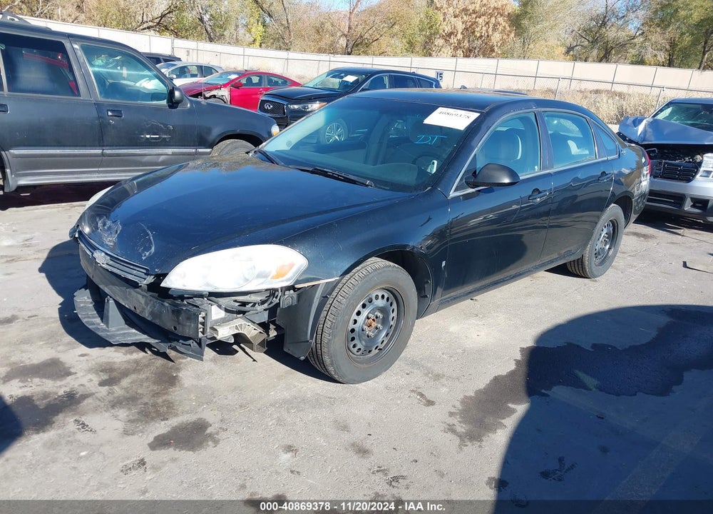 2008 CHEVROLET IMPALA LS VIN: 2G1WB58K689222883