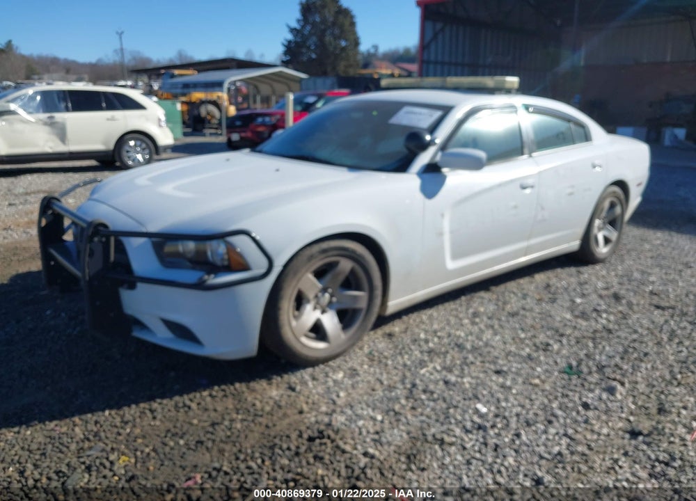 2012 DODGE CHARGER POLICE VIN: 2C3CDXAG2CH132591