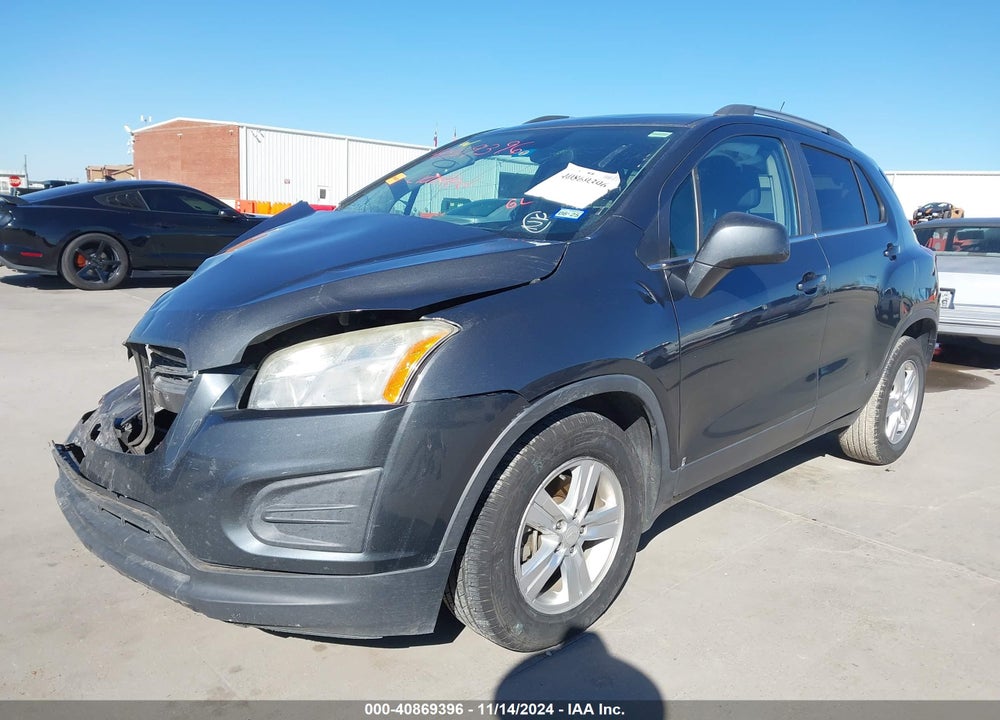 2016 CHEVROLET TRAX LT VIN: 3GNCJLSB0GL166002