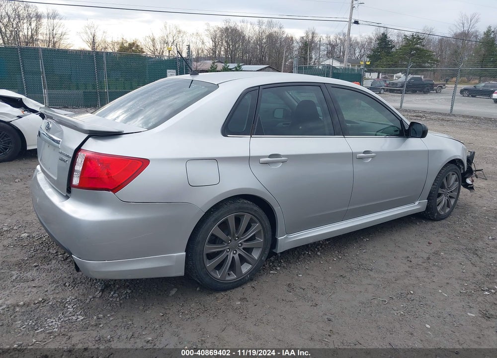 2009 SUBARU IMPREZA WRX VIN: JF1GE76689G506979