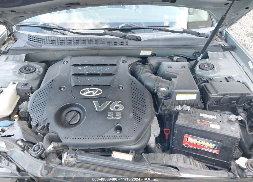 2008 HYUNDAI SONATA GLS V6 VIN: 5NPET46F18H340966