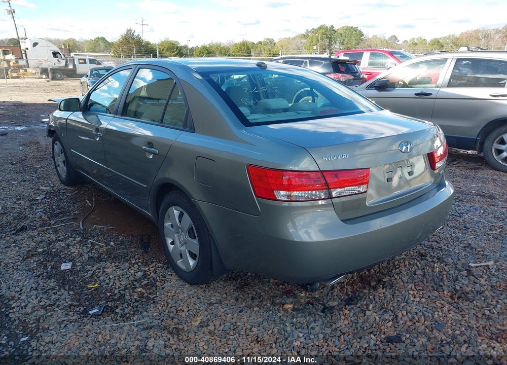 2008 HYUNDAI SONATA GLS V6 VIN: 5NPET46F18H340966