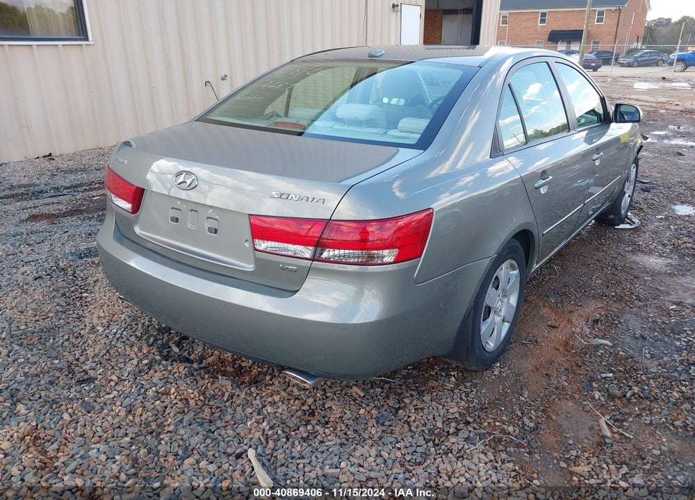 2008 HYUNDAI SONATA GLS V6 VIN: 5NPET46F18H340966
