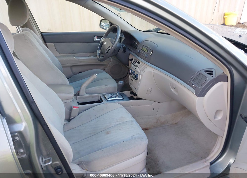 2008 HYUNDAI SONATA GLS V6 VIN: 5NPET46F18H340966