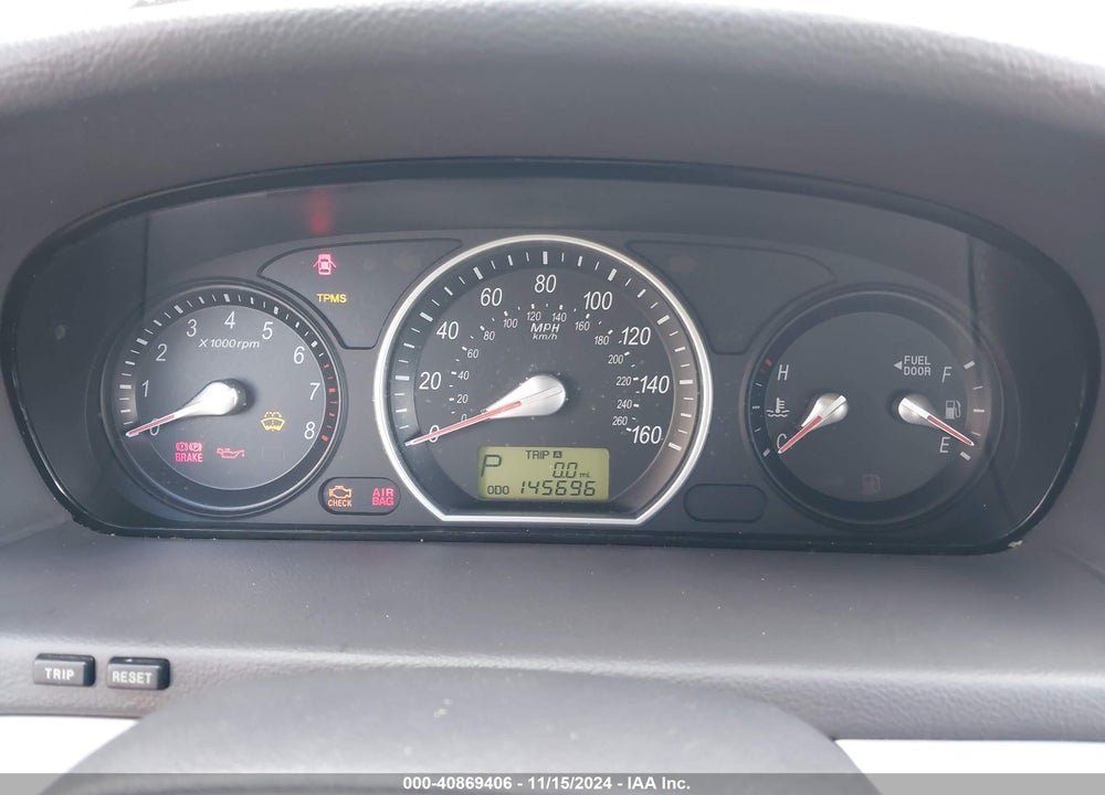 2008 HYUNDAI SONATA GLS V6 VIN: 5NPET46F18H340966