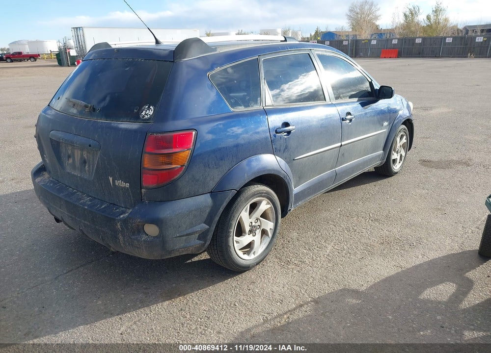 2005 PONTIAC VIBE VIN: 5Y2SM63815Z423710