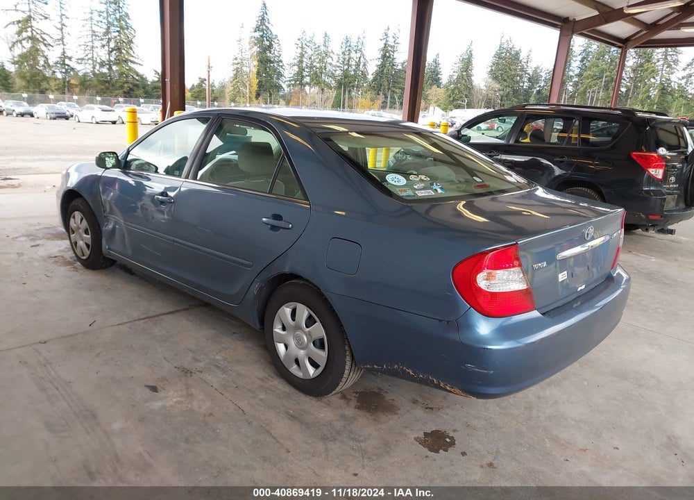 2003 TOYOTA CAMRY LE VIN: 4T1BE32KX3U757894