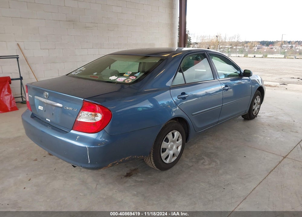 2003 TOYOTA CAMRY LE VIN: 4T1BE32KX3U757894