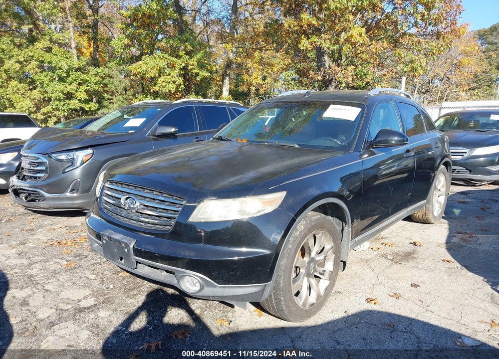 2005 INFINITI FX35 VIN: JNRAS08U85X104501