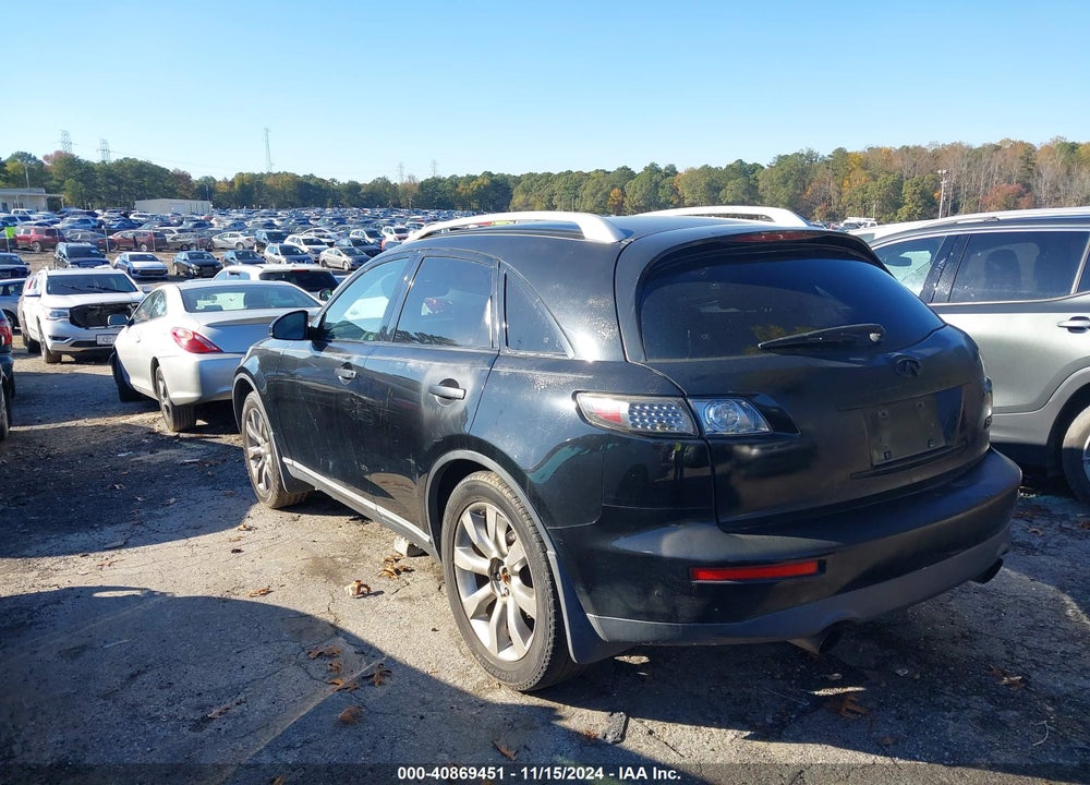 2005 INFINITI FX35 VIN: JNRAS08U85X104501