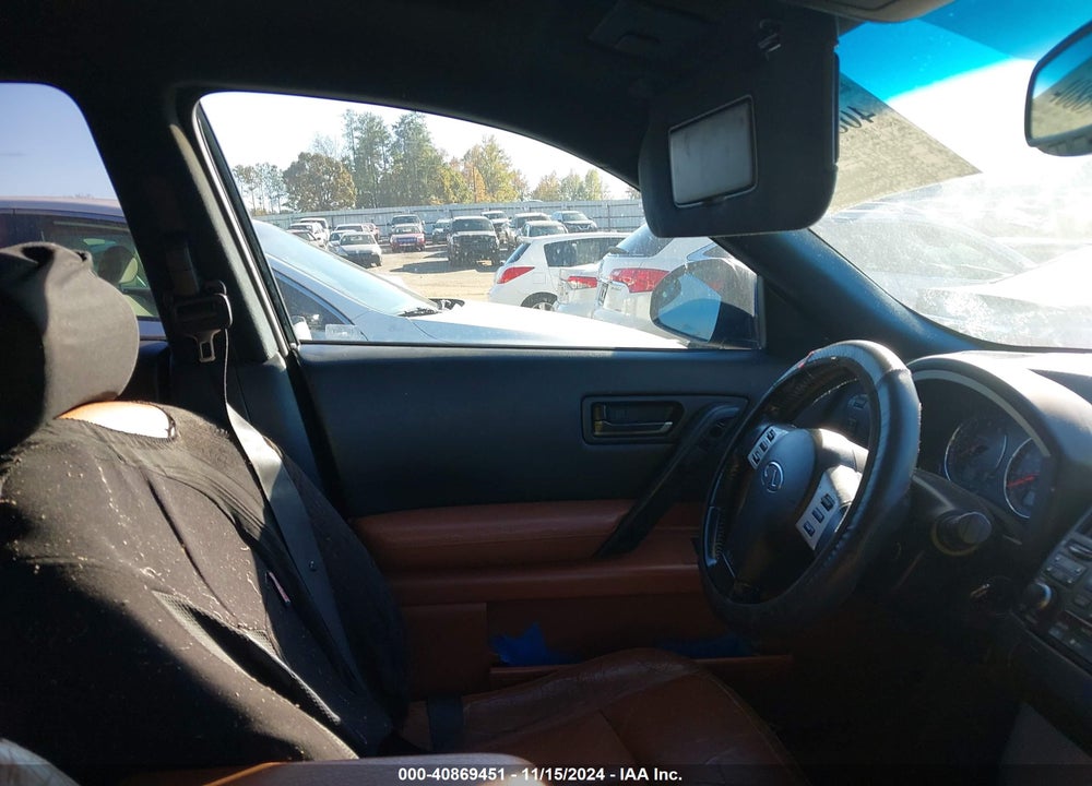 2005 INFINITI FX35 VIN: JNRAS08U85X104501