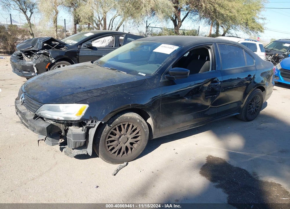 2014 VOLKSWAGEN JETTA 2.0L S VIN: 3VW2K7AJ8EM406113