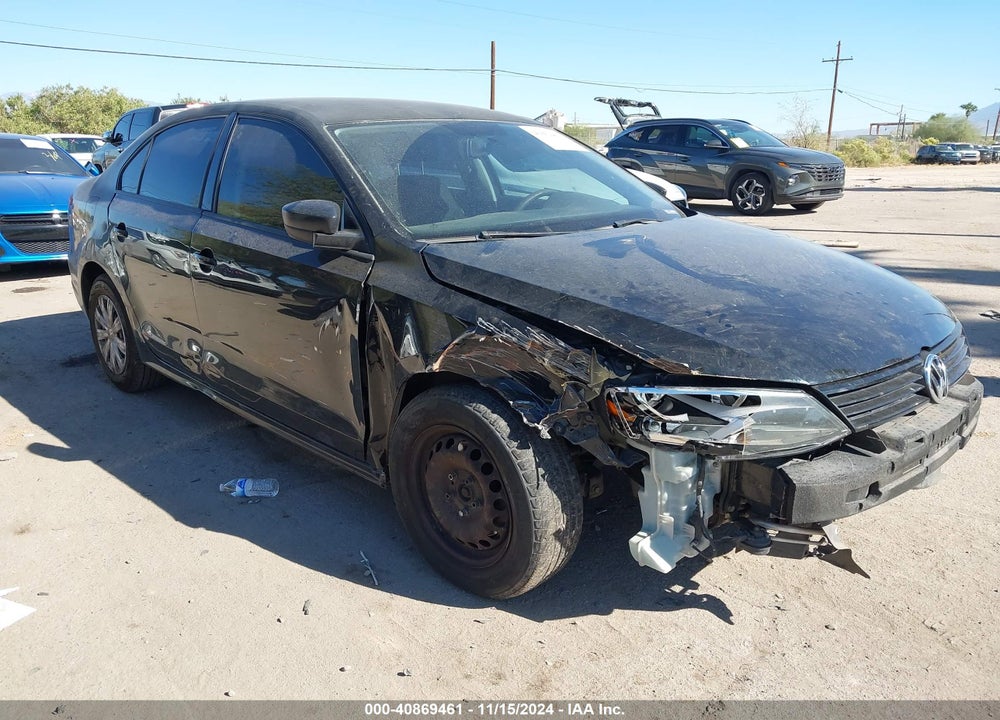 2014 VOLKSWAGEN JETTA 2.0L S VIN: 3VW2K7AJ8EM406113