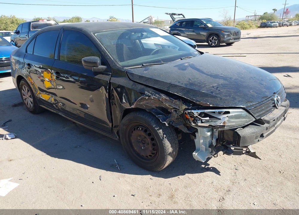 2014 VOLKSWAGEN JETTA 2.0L S VIN: 3VW2K7AJ8EM406113