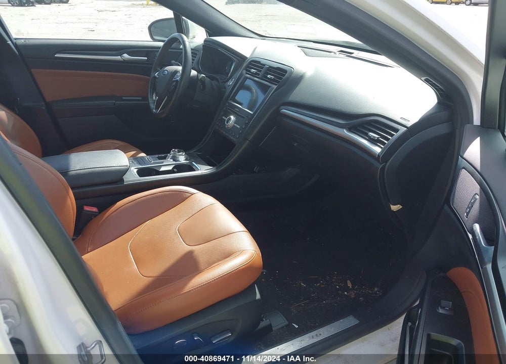 2019 FORD FUSION HYBRID TITANIUM VIN: 3FA6P0RU2KR273560