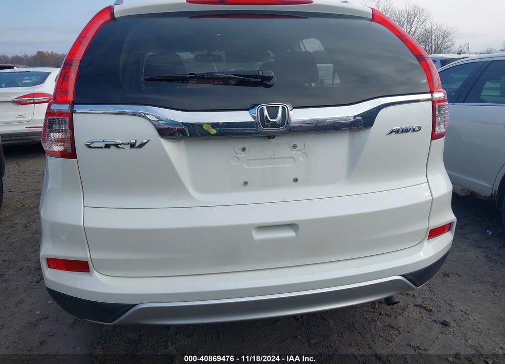 2016 HONDA CR-V EX-L VIN: 5J6RM4H72GL058232