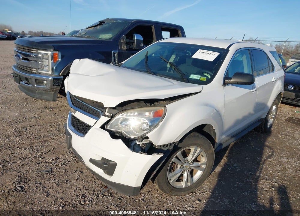 2013 CHEVROLET EQUINOX LS VIN: 2GNFLCEK7D6307571