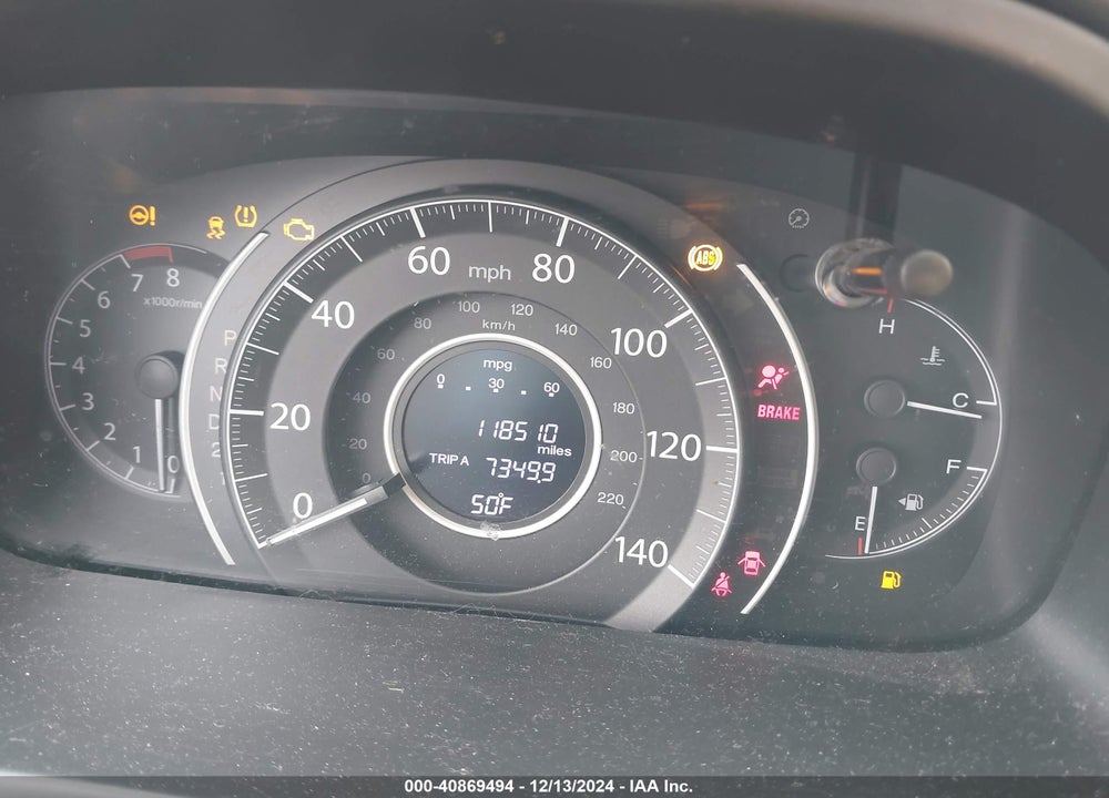 2014 HONDA CR-V LX VIN: 2HKRM3H3XEH540655