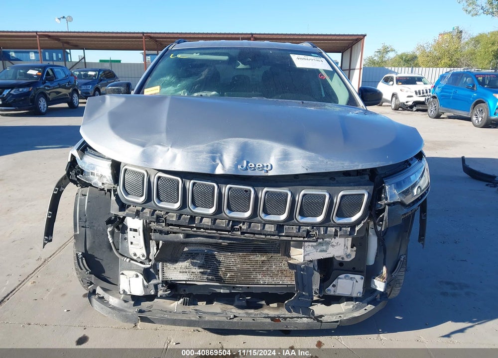 2022 JEEP COMPASS LATITUDE LUX 4X4 VIN: 3C4NJDFB6NT164558