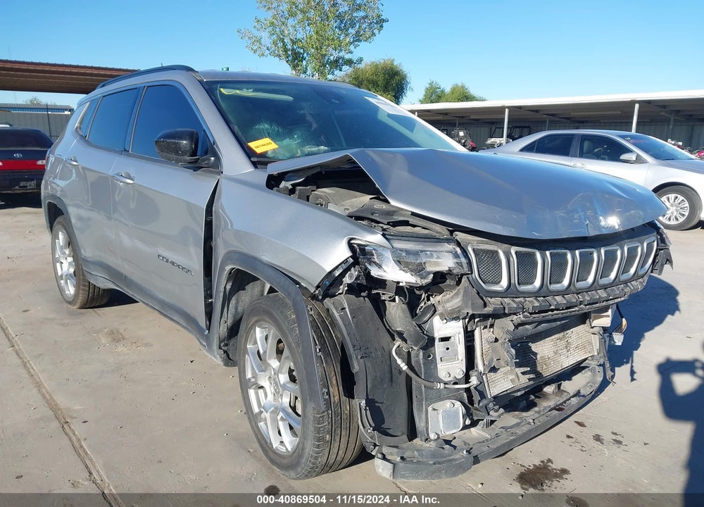 2022 JEEP COMPASS LATITUDE LUX 4X4 VIN: 3C4NJDFB6NT164558