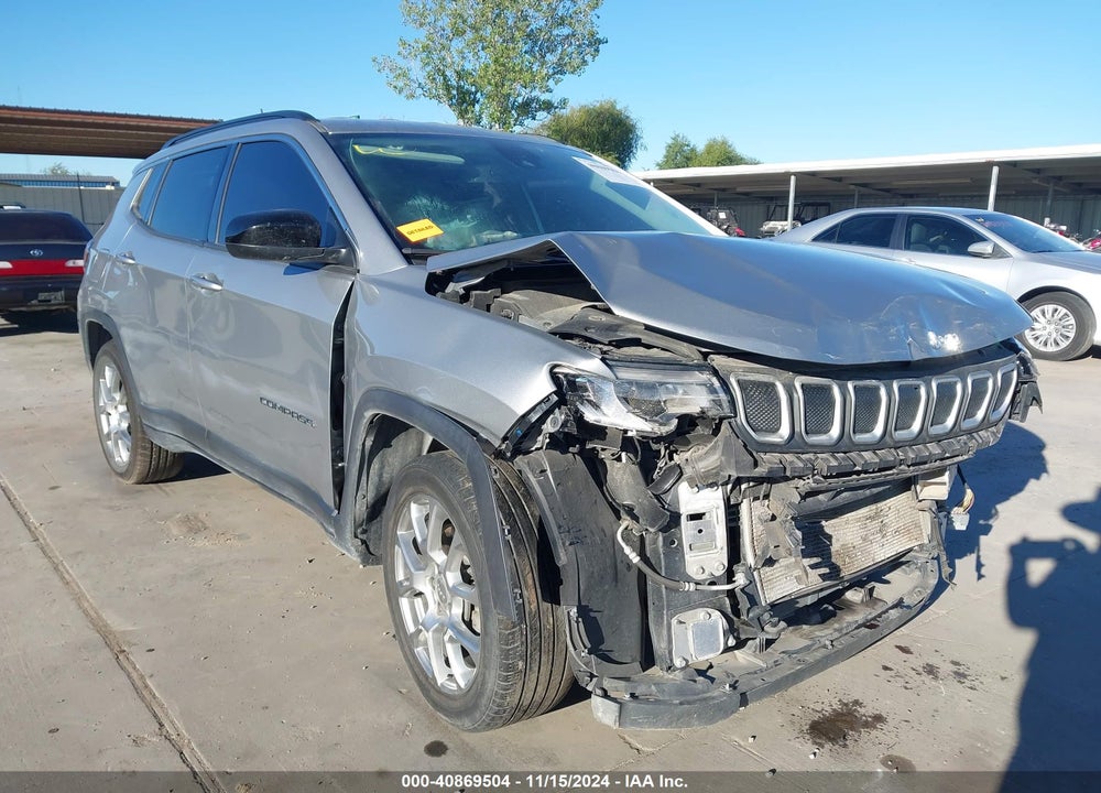 2022 JEEP COMPASS LATITUDE LUX 4X4 VIN: 3C4NJDFB6NT164558
