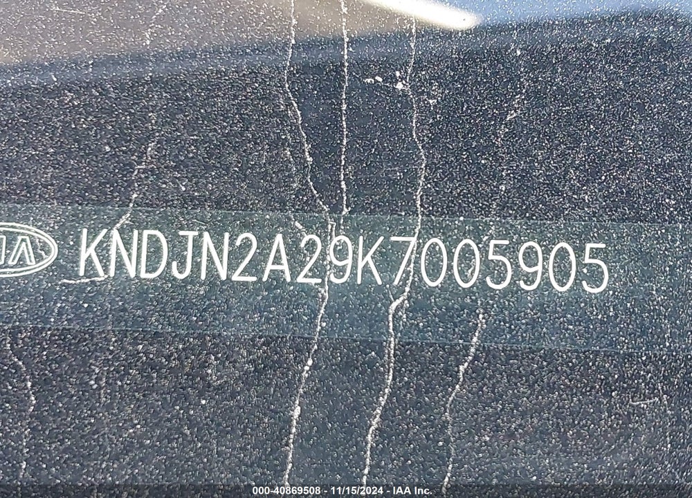 2019 KIA SOUL VIN: KNDJN2A29K7005905