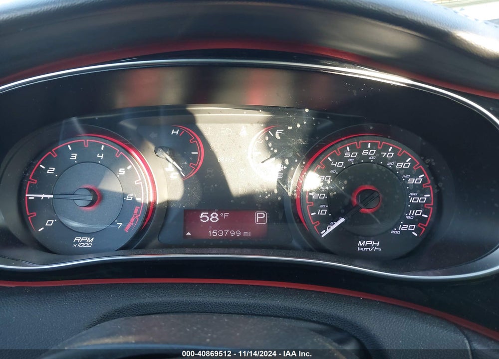 2015 DODGE DART SXT VIN: 1C3CDFBB2FD227733