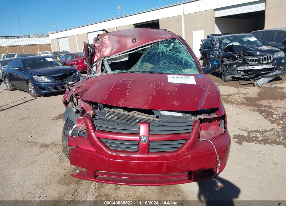 2007 DODGE GRAND CARAVAN SE VIN: 1D4GP24R67B185106