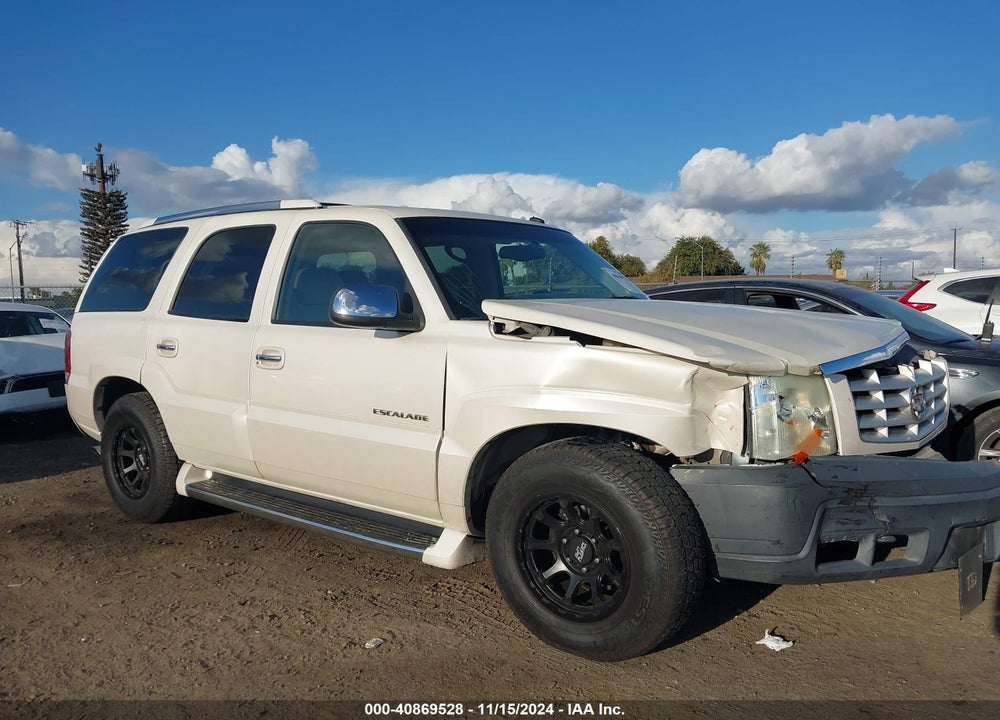 2002 CADILLAC ESCALADE STANDARD VIN: 1GYEC63T52R280965