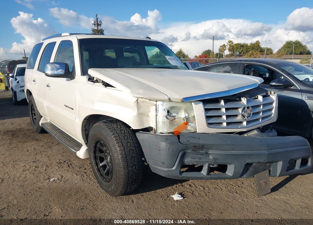 2002 CADILLAC ESCALADE STANDARD VIN: 1GYEC63T52R280965