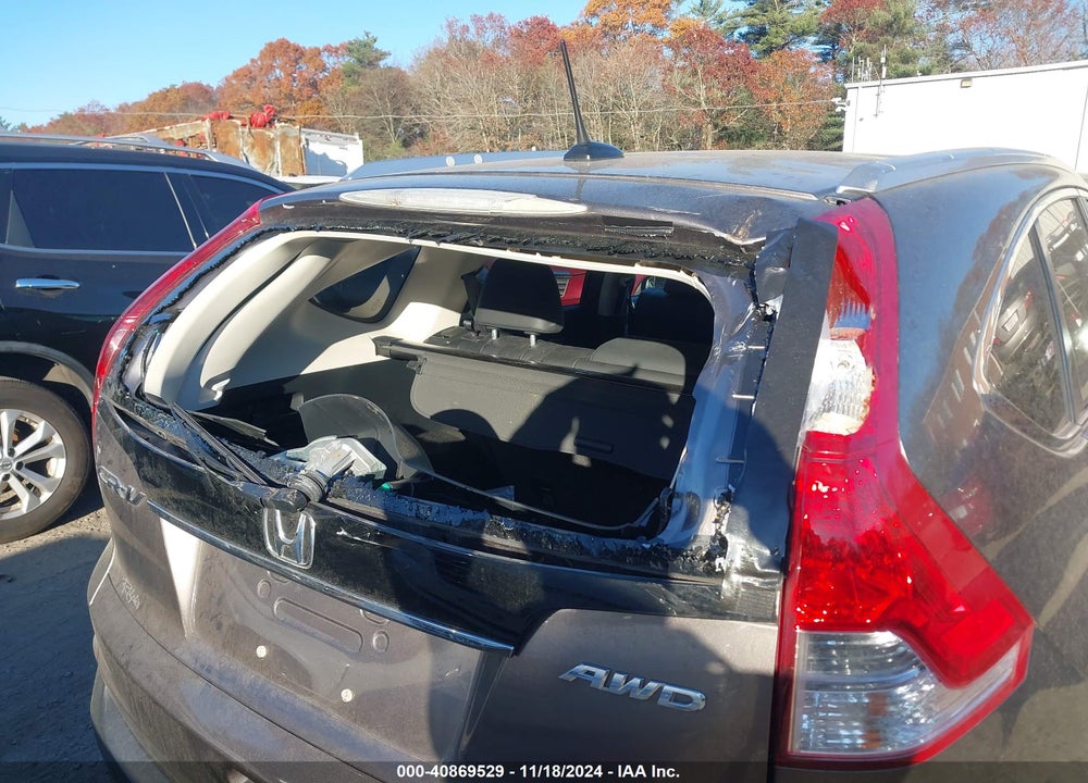 2012 HONDA CR-V EX-L VIN: 5J6RM4H79CL031524