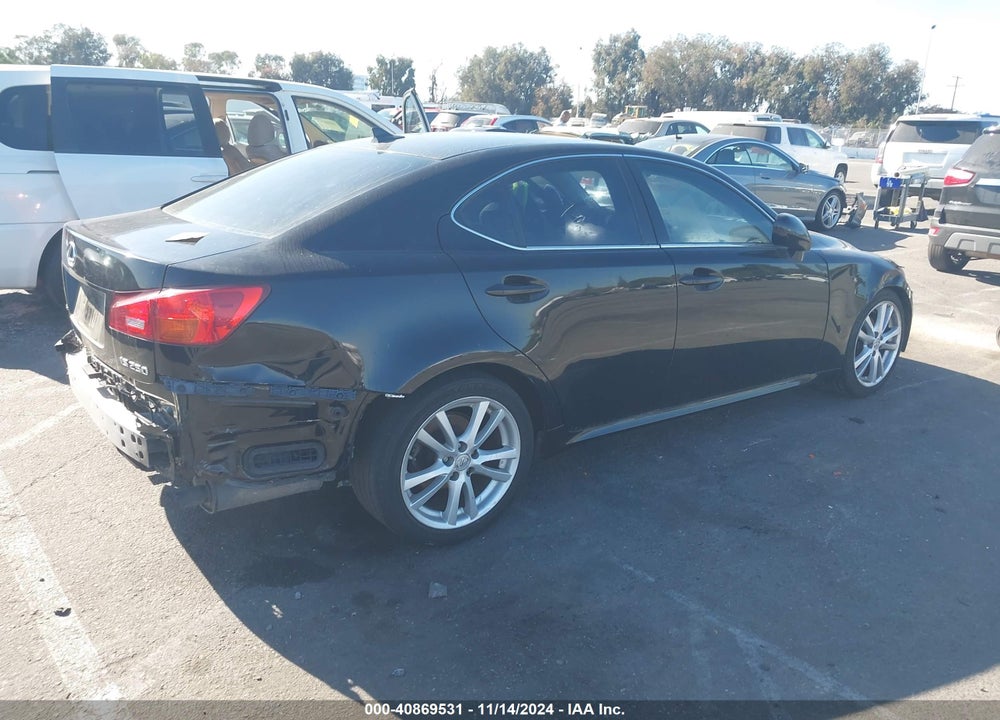 2007 LEXUS IS 250 VIN: JTHBK262772033128