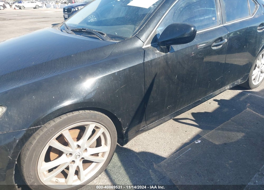 2007 LEXUS IS 250 VIN: JTHBK262772033128