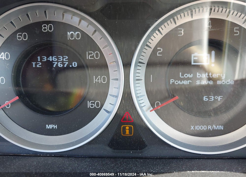 2011 VOLVO XC60 3.2 VIN: YV4940DZ4B2222159