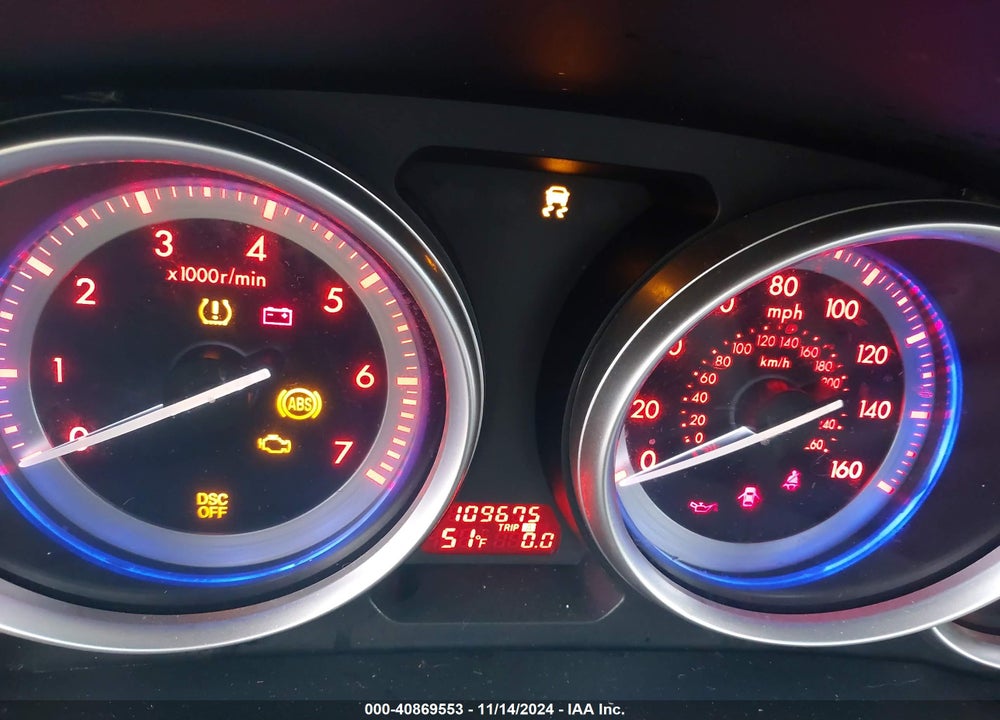 2009 MAZDA 6 I GRAND TOURING VIN: 1YVHP82A595M16347