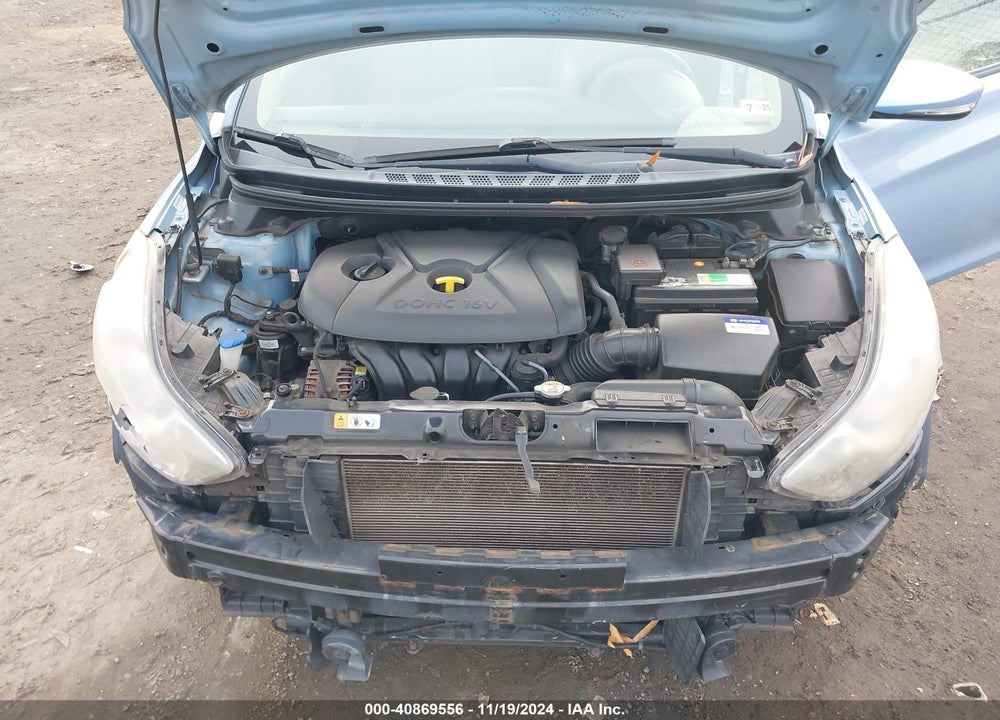 2012 HYUNDAI ELANTRA LIMITED (ULSAN PLANT) VIN: KMHDH4AE9CU485923