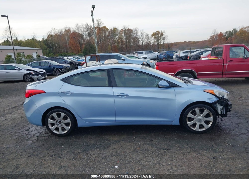 2012 HYUNDAI ELANTRA LIMITED (ULSAN PLANT) VIN: KMHDH4AE9CU485923