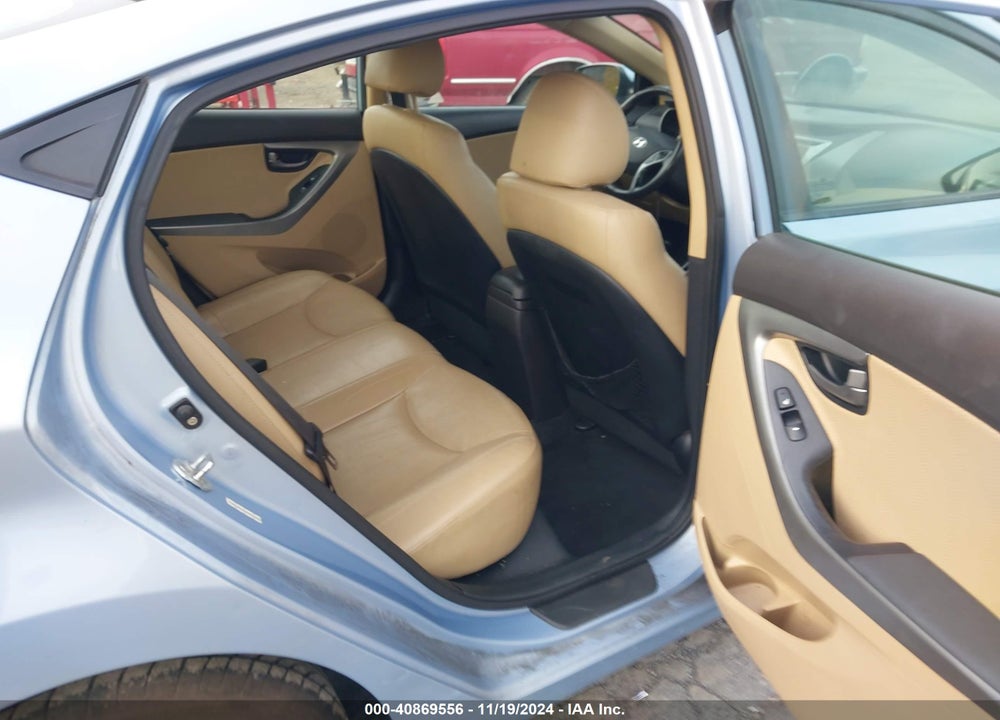 2012 HYUNDAI ELANTRA LIMITED (ULSAN PLANT) VIN: KMHDH4AE9CU485923