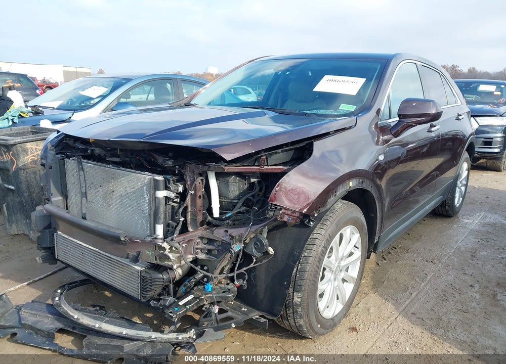 2021 CADILLAC XT4 AWD LUXURY VIN: 1GYFZBR42MF006011