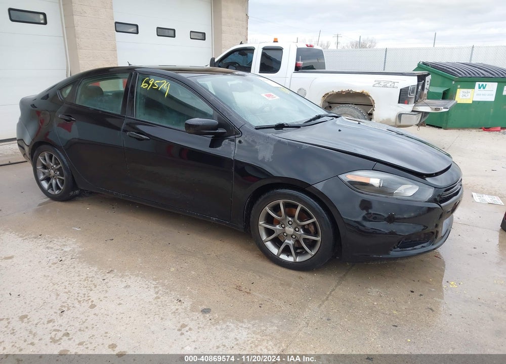 2014 DODGE DART SXT VIN: 1C3CDFBB4ED828012