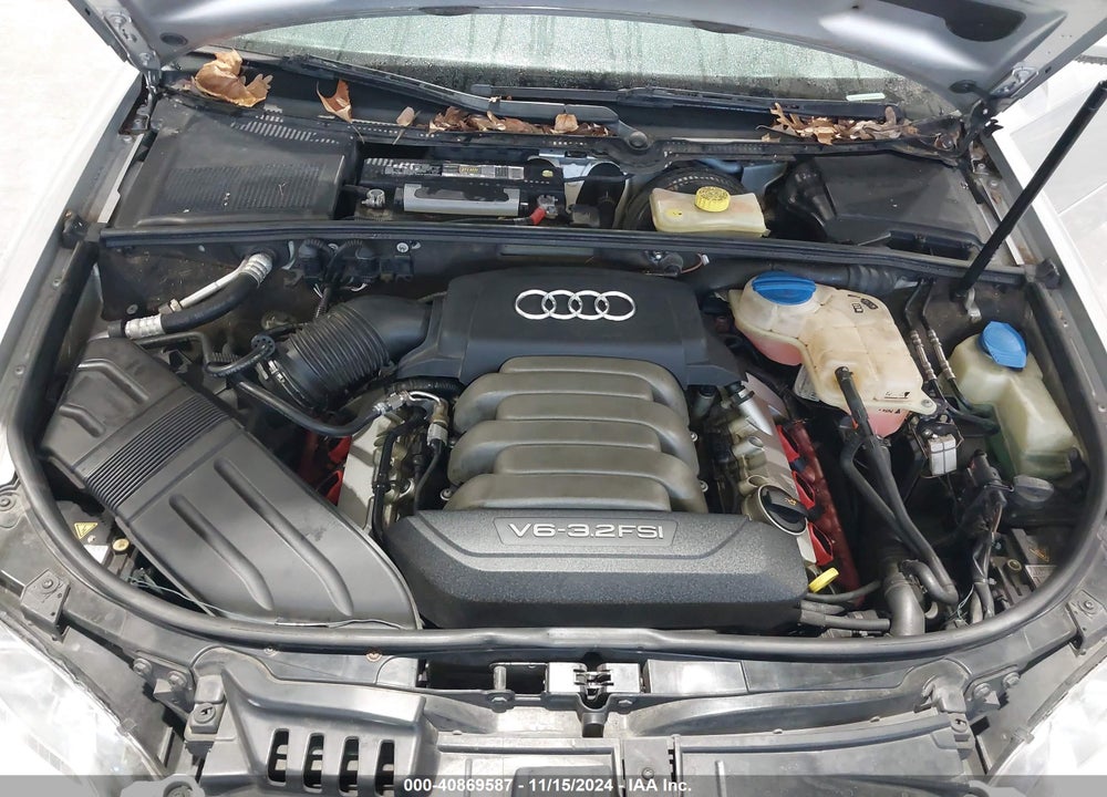 2005 AUDI A4 3.2 VIN: WAUDG68E35A434458