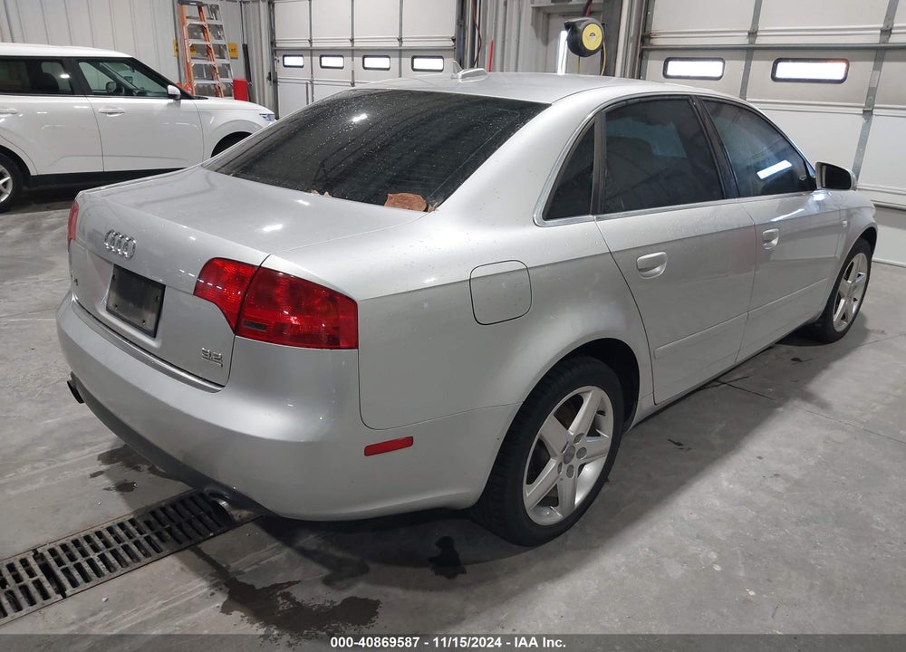 2005 AUDI A4 3.2 VIN: WAUDG68E35A434458