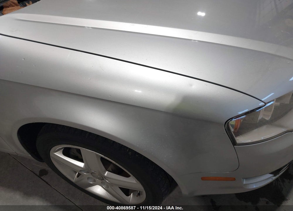 2005 AUDI A4 3.2 VIN: WAUDG68E35A434458