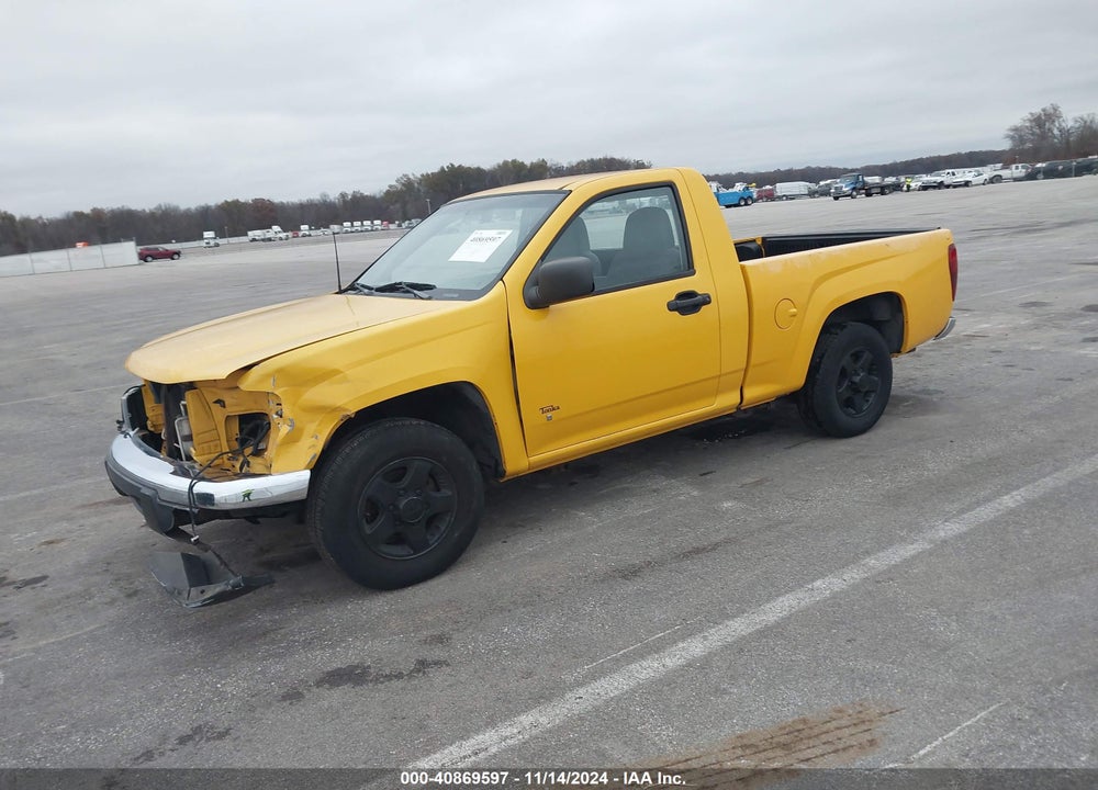 2007 CHEVROLET COLORADO WORK TRUCK VIN: 1GCCS149678193708
